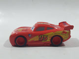 Disney Pixar Cars Lightning McQueen PVC Hard Rubber Toy Car Vehicle C-082B