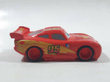 Disney Pixar Cars Lightning McQueen PVC Hard Rubber Toy Car Vehicle C-082B