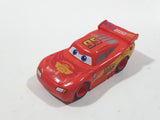 Disney Pixar Cars Lightning McQueen PVC Hard Rubber Toy Car Vehicle C-082B