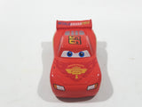Disney Pixar Cars Lightning McQueen PVC Hard Rubber Toy Car Vehicle C-082B