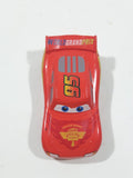 Disney Pixar Cars Lightning McQueen PVC Hard Rubber Toy Car Vehicle C-082B
