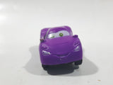 Disney Pixar Cars Purple Mini PVC Hard Rubber Toy Car Vehicle