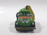 Disney Pixar Cars Vac Tanker Truck Green and Brown Plastic Die Cast Toy Car Vehicle