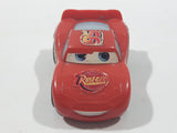 2006 Disney Pixar Cars Lightning McQueen #95 Red Plastic Die Cast Toy Car Vehicle L4104