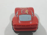 2006 Disney Pixar Cars Lightning McQueen #95 Red Plastic Die Cast Toy Car Vehicle L4104