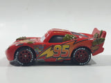 Mattel Disney Pixar Cars Lightning McQueen #95 Mud Patches Red Plastic Die Cast Toy Car Vehicle M2950