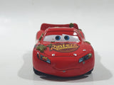 Mattel Disney Pixar Cars Lightning McQueen #95 Mud Patches Red Plastic Die Cast Toy Car Vehicle M2950