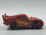 Mattel Disney Pixar Cars Lightning McQueen #95 Mud Patches Red Plastic Die Cast Toy Car Vehicle M2950