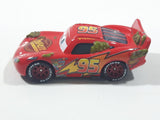 Mattel Disney Pixar Cars Lightning McQueen #95 Mud Patches Red Plastic Die Cast Toy Car Vehicle M2950