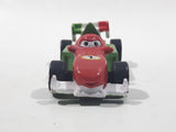 Disney Pixar Cars Francesco Beanoulli #1 Red Green White PVC Hard Rubber Toy Race Car Vehicle