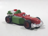 Disney Pixar Cars Francesco Beanoulli #1 Red Green White PVC Hard Rubber Toy Race Car Vehicle