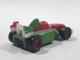 Disney Pixar Cars Francesco Beanoulli #1 Red Green White PVC Hard Rubber Toy Race Car Vehicle