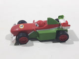 Disney Pixar Cars Francesco Beanoulli #1 Red Green White PVC Hard Rubber Toy Race Car Vehicle