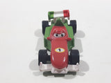 Disney Pixar Cars Francesco Beanoulli #1 Red Green White PVC Hard Rubber Toy Race Car Vehicle