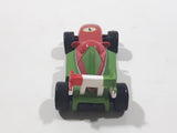 Disney Pixar Cars Francesco Beanoulli #1 Red Green White PVC Hard Rubber Toy Race Car Vehicle
