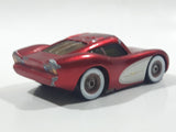 Disney Pixar Cars Lightning McQueen Metallic Red and White Die Cast Toy Car Vehicle