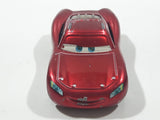 Disney Pixar Cars Lightning McQueen Metallic Red and White Die Cast Toy Car Vehicle