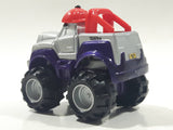 2001 Maisto Hasbro Tonka Lil Chuck & Friends Truck Grey Purple Red Die Cast Toy Car Vehicle