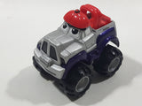 2001 Maisto Hasbro Tonka Lil Chuck & Friends Truck Grey Purple Red Die Cast Toy Car Vehicle