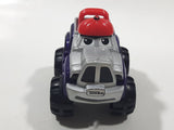 2001 Maisto Hasbro Tonka Lil Chuck & Friends Truck Grey Purple Red Die Cast Toy Car Vehicle