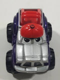 2001 Maisto Hasbro Tonka Lil Chuck & Friends Truck Grey Purple Red Die Cast Toy Car Vehicle