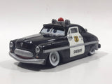 Disney Pixar Cars '49 Merc Police Sheriff Cop Car Black and White Die Cast Toy Car Vehicle