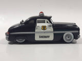 Disney Pixar Cars '49 Merc Police Sheriff Cop Car Black and White Die Cast Toy Car Vehicle