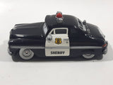 Disney Pixar Cars '49 Merc Police Sheriff Cop Car Black and White Die Cast Toy Car Vehicle