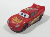 2016 Disney Pixar Cars Lightning McQueen #95 Red Plastic Die Cast Toy Car Vehicle FCV94