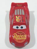 2016 Disney Pixar Cars Lightning McQueen #95 Red Plastic Die Cast Toy Car Vehicle FCV94