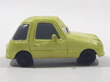 Disney Pixar Cars Acer Lime Yellow Plastic Die Cast Toy Car Vehicle