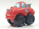 2008 Hasbro Tonka #5 Red Plastic Toy Car Vehicle