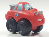 2008 Hasbro Tonka #5 Red Plastic Toy Car Vehicle