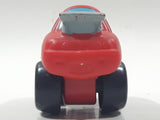 2008 Hasbro Tonka #5 Red Plastic Toy Car Vehicle