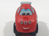 2008 Hasbro Tonka #5 Red Plastic Toy Car Vehicle