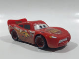 Disney Pixar Cars Lightning McQueen #95 Red Plastic Die Cast Toy Car Vehicle N5537
