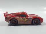 Disney Pixar Cars Lightning McQueen #95 Red Plastic Die Cast Toy Car Vehicle N5537