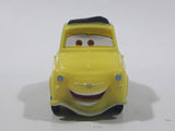 Disney Pixar Cars Yellow PVC Plastic Toy Car Vehicle