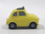 Disney Pixar Cars Yellow PVC Plastic Toy Car Vehicle