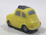 Disney Pixar Cars Yellow PVC Plastic Toy Car Vehicle