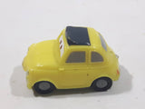 Disney Pixar Cars Yellow PVC Plastic Toy Car Vehicle