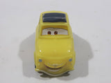 Disney Pixar Cars Yellow PVC Plastic Toy Car Vehicle