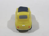 Disney Pixar Cars Yellow PVC Plastic Toy Car Vehicle
