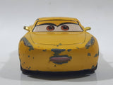 Disney Pixar Cars Yellow 4" Long Die Cast Toy Car Vehicle