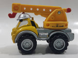 2001 Maisto Hasbro Tonka Lil Chuck & Friends Crane Truck Grey Yellow Die Cast Toy Car Vehicle