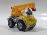2001 Maisto Hasbro Tonka Lil Chuck & Friends Crane Truck Grey Yellow Die Cast Toy Car Vehicle