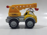 2001 Maisto Hasbro Tonka Lil Chuck & Friends Crane Truck Grey Yellow Die Cast Toy Car Vehicle