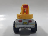 2001 Maisto Hasbro Tonka Lil Chuck & Friends Crane Truck Grey Yellow Die Cast Toy Car Vehicle