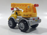 2001 Maisto Hasbro Tonka Lil Chuck & Friends Crane Truck Grey Yellow Die Cast Toy Car Vehicle