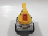 2001 Maisto Hasbro Tonka Lil Chuck & Friends Crane Truck Grey Yellow Die Cast Toy Car Vehicle